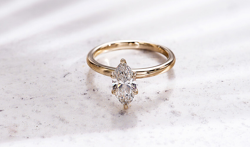 Grown Brilliance Marquise Diamonds