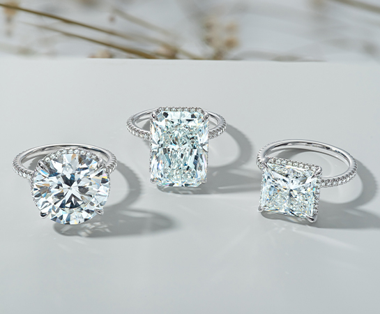 Shapes of a stone on the engagement ring Shapes of a stone on the engagement ring