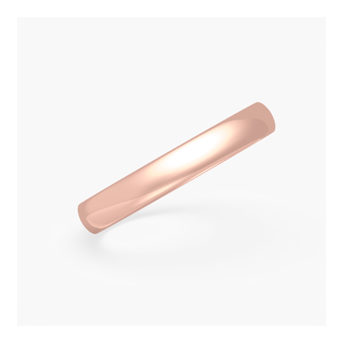 Additional Image 1 for  3mm High Polished Classic Wedding Band