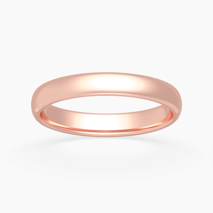 3mm High Polished Classic Wedding Band