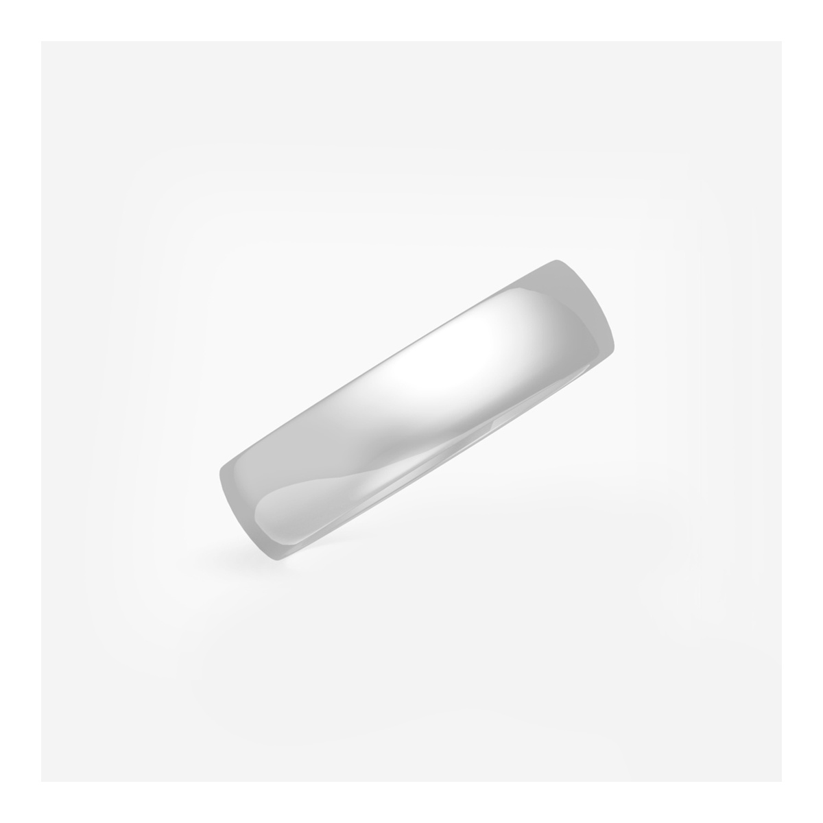 Additional Image 1 for  5mm High Polished Classic Wedding Band