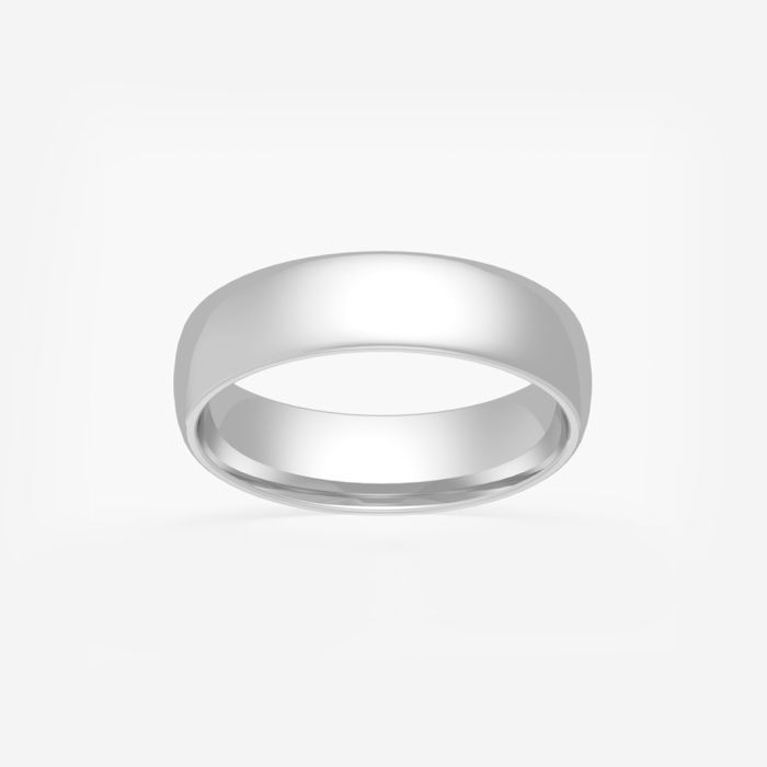 5mm High Polished Classic Wedding Band
