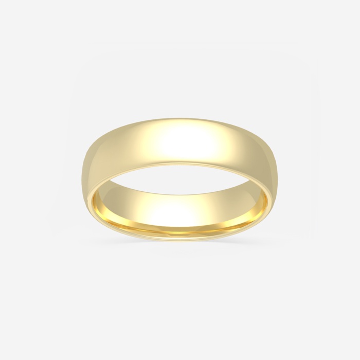 5mm High Polished Classic Wedding Band