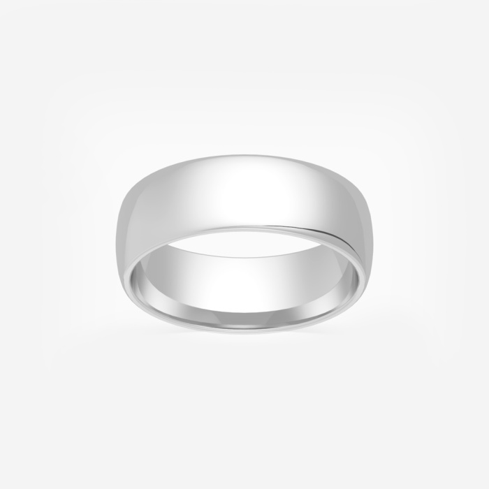 6mm High Polished Classic Wedding Band