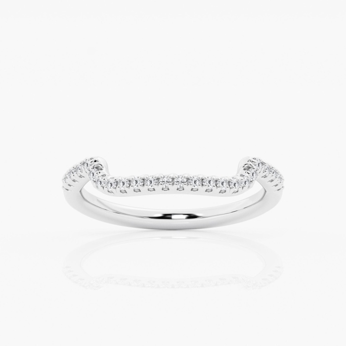 1/4 ctw Round Lab Grown Diamond Wedding Band