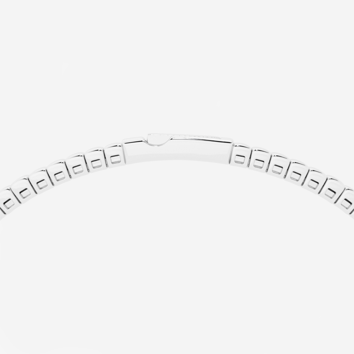 Additional Image 2 for  3/4 ctw Round Lab Grown Diamond Flex Bangle Bracelet - 7 Inches