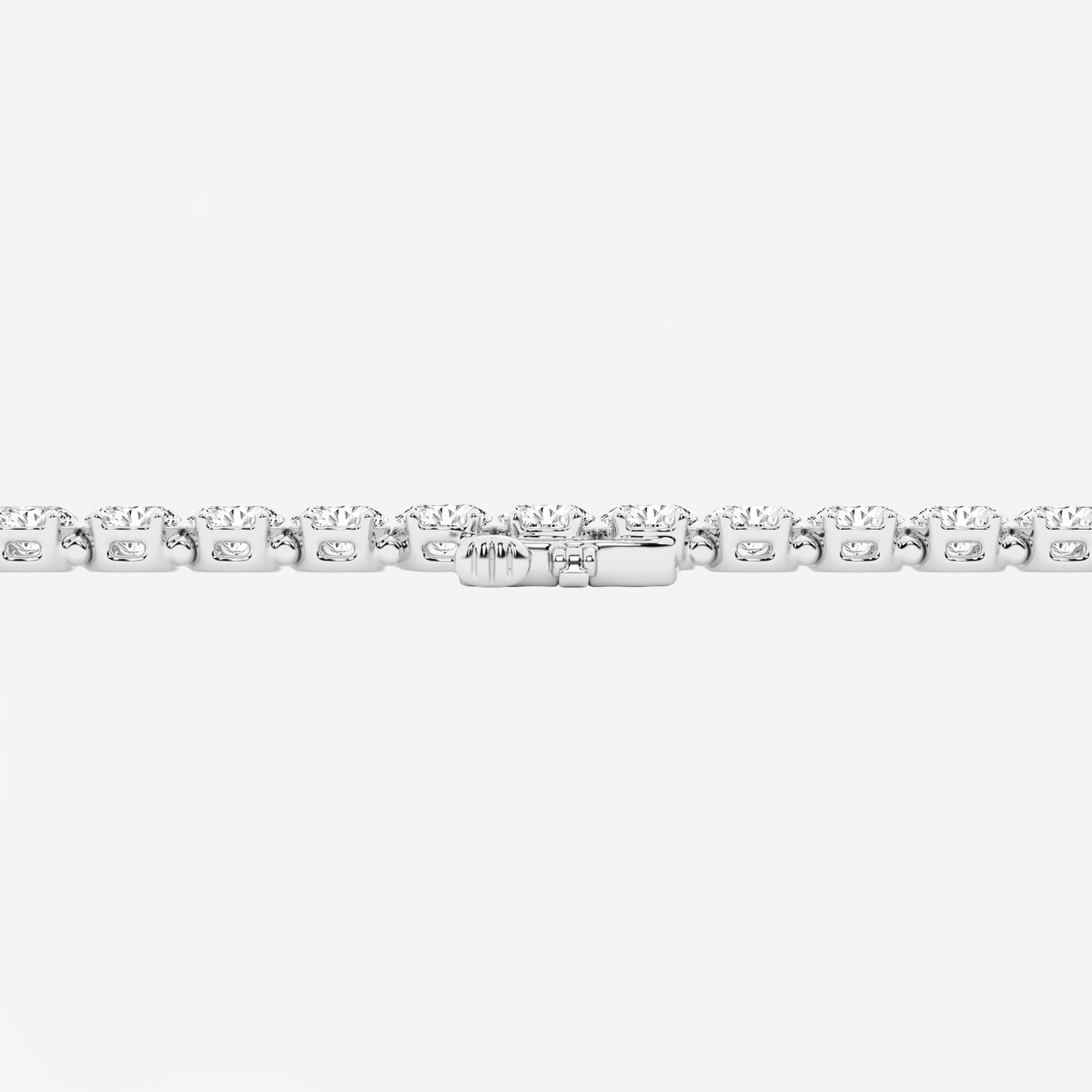 Additional Image 2 for  7 ctw Oval Lab Grown Diamond East-West Tennis Bracelet - 7 Inches