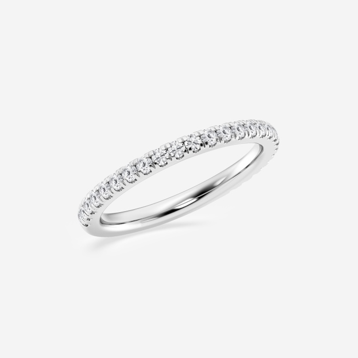 1/3 ctw Round Lab Grown Diamond Prong Set Wedding Band
