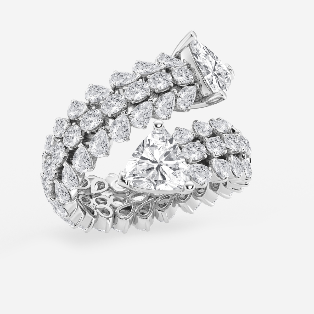 Additional Image 1 for  5 ctw Multi-Shape Lab Grown Diamond Eternity Fashion Band