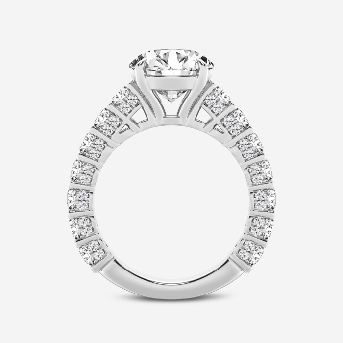 6 2/3 ctw Round Lab Grown Diamond Bridal Set