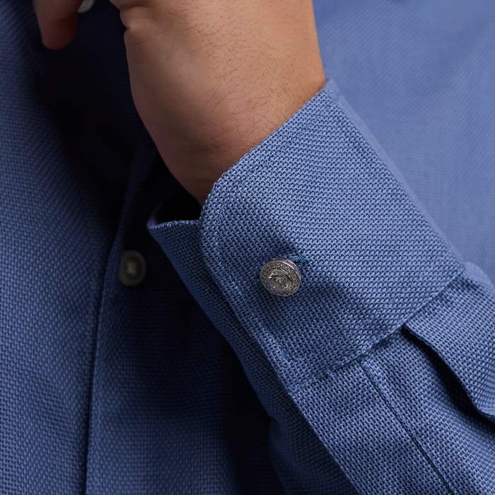 2 2/5 ctw Round Lab Grown Diamond Halo Cufflinks