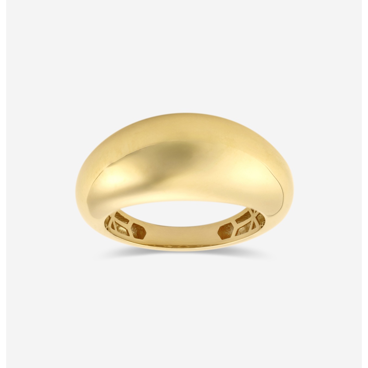 Plain Gold Dome Ring