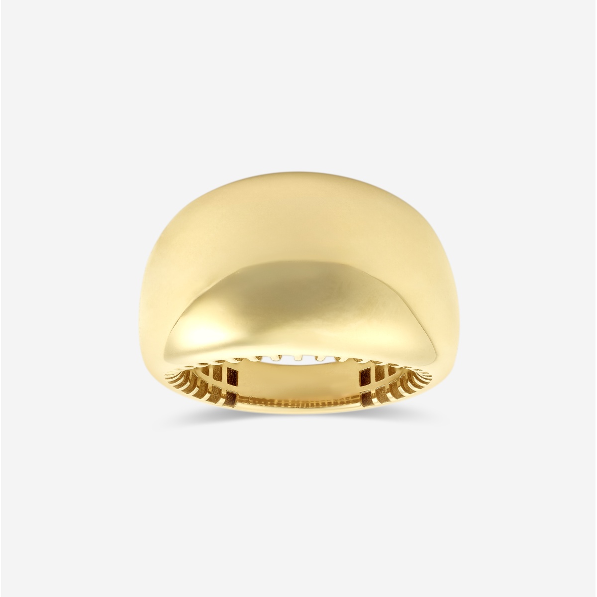 Plain Gold Dome Ring
