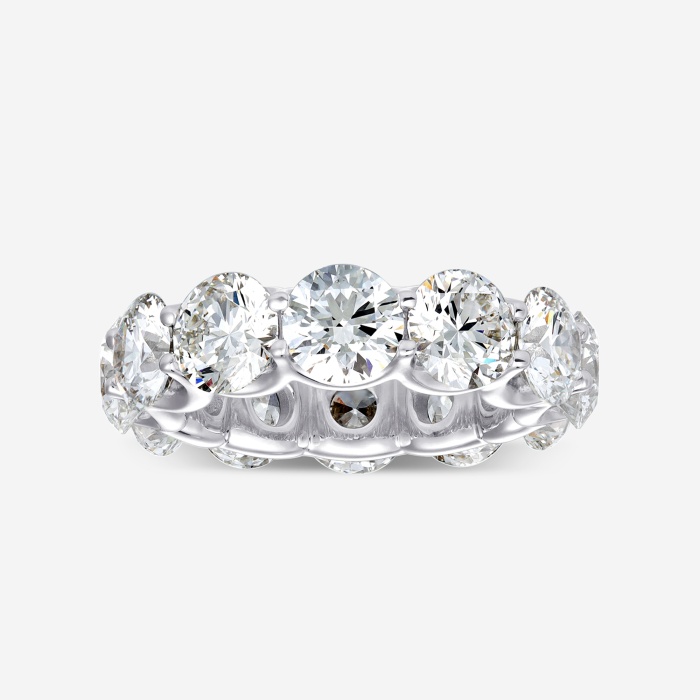 12 ctw Round Lab Grown Diamond Eternity Band