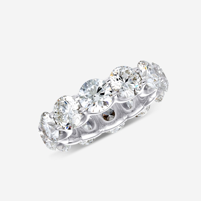 12 ctw Round Lab Grown Diamond Eternity Band