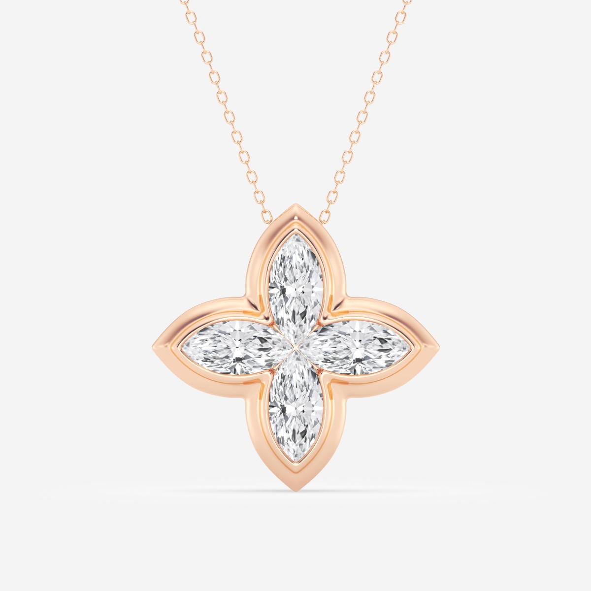 4 ctw Marquise Lab Grown Diamond Fashion Pendant