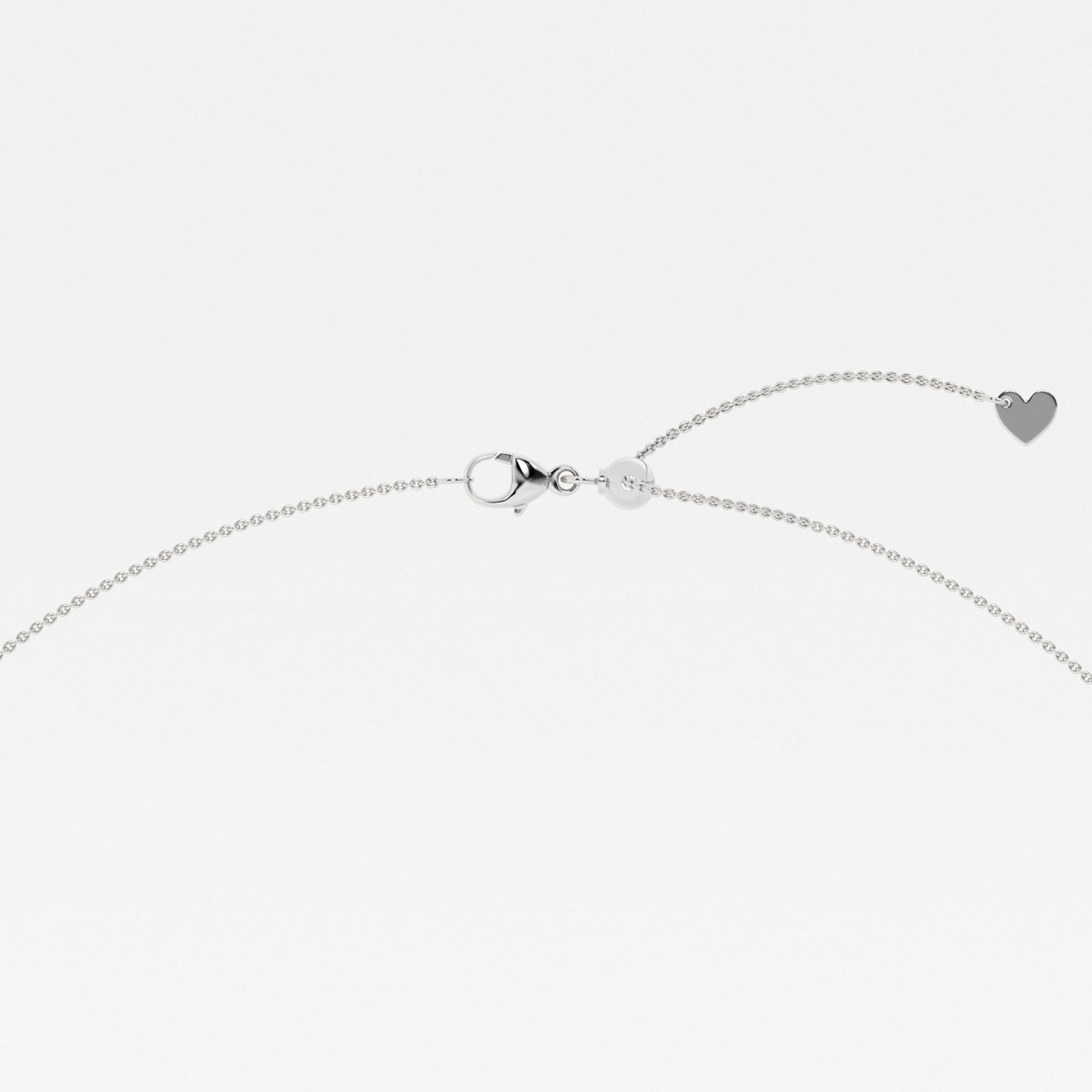 Additional Image 2 for  2 7/8 ctw Marquise and Emerald Lab Grown Diamond Station Fashion Necklace