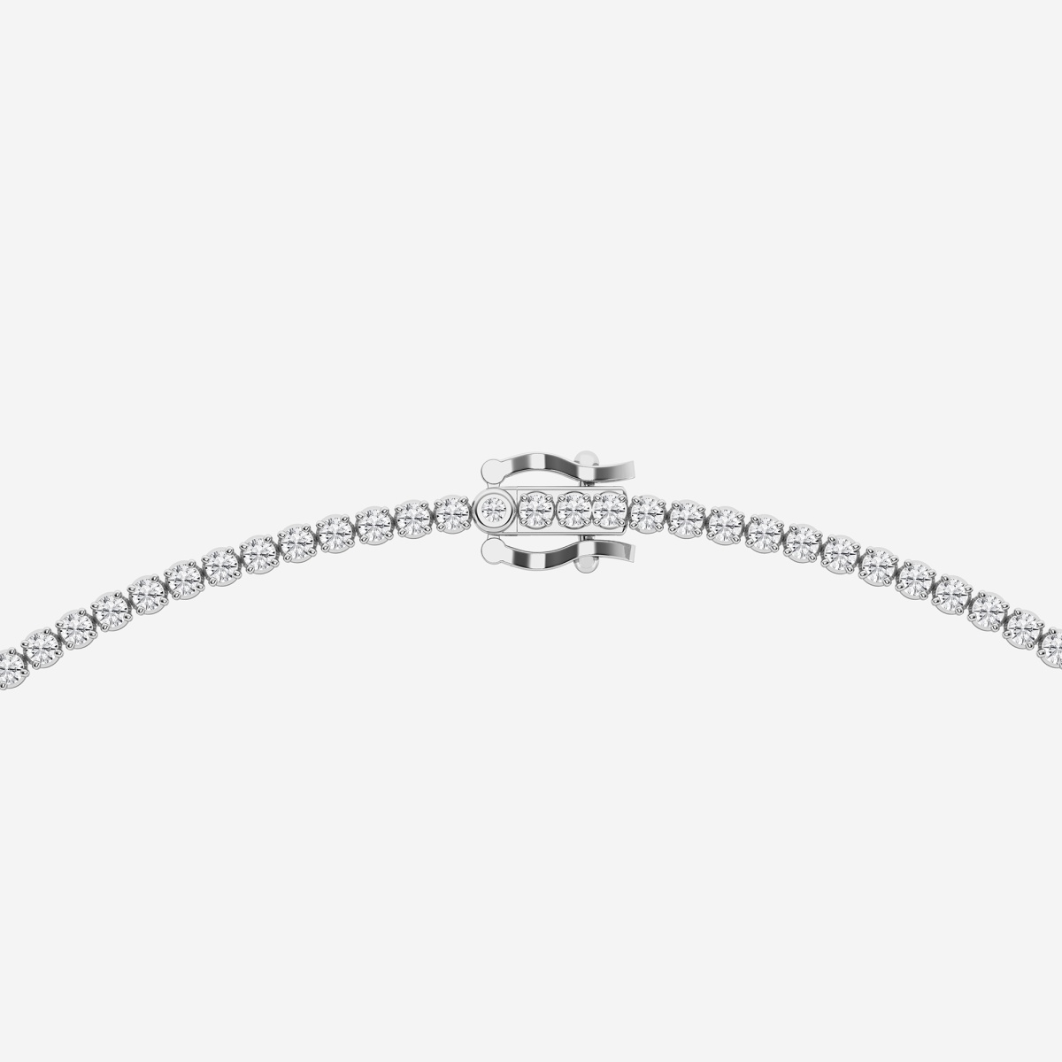 Additional Image 3 for  5.9 mm Heart Shaped Created Ruby and 6 5/8 ctw Round Lab Grown Diamond Fashion Necklace
