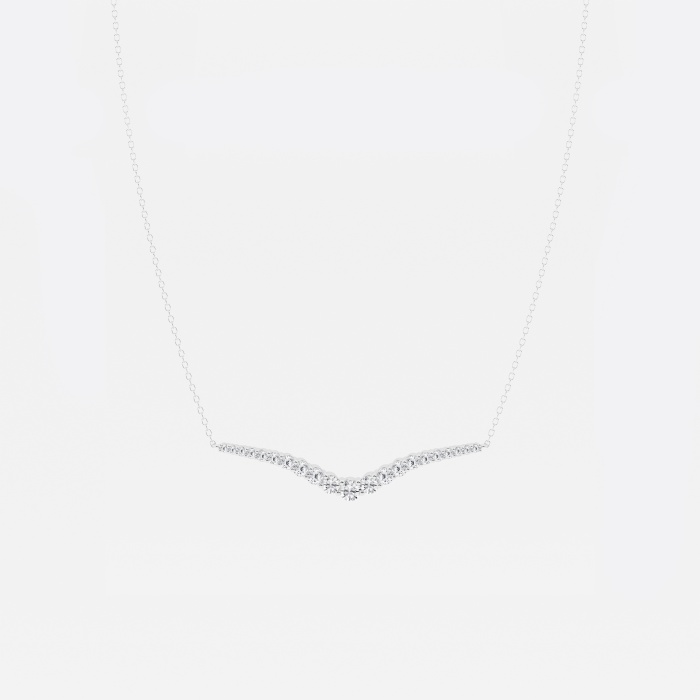 1 ctw Curve Flow Necklace