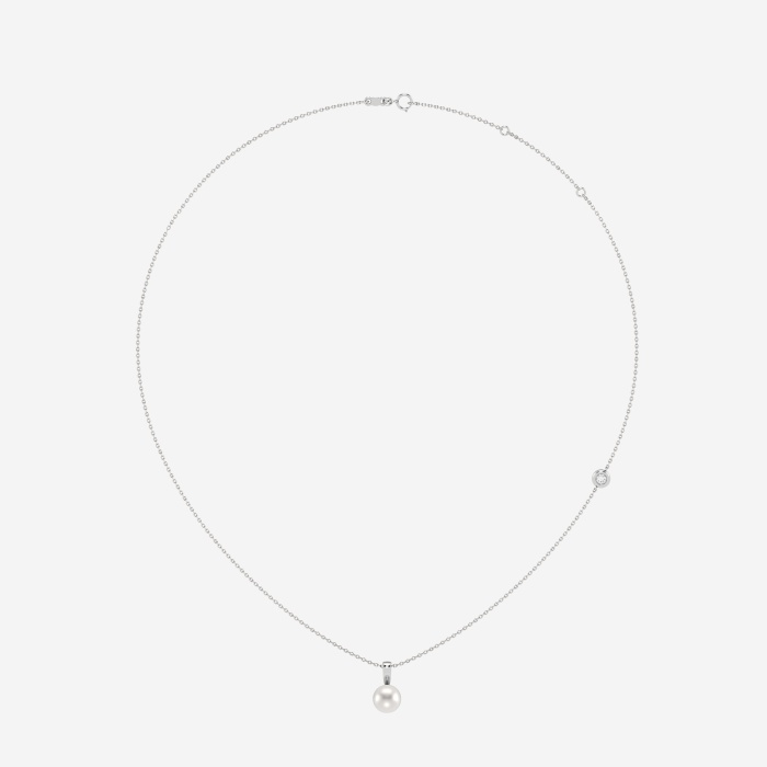 7.5 - 8.0 mm Cultured Freshwater Pearl Fashion Pendant