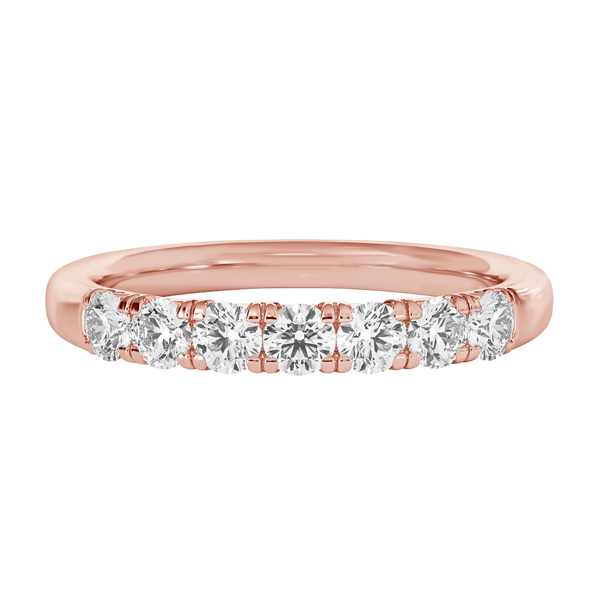Additional Image 1 for  .50 ctw Round Lab Grown Diamond Prong-Set Multi-Stone Engagement Ring