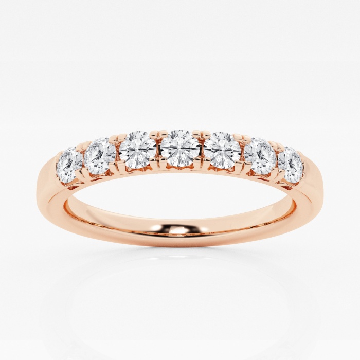 .50 ctw Round Lab Grown Diamond Prong-Set Multi-Stone Engagement Ring