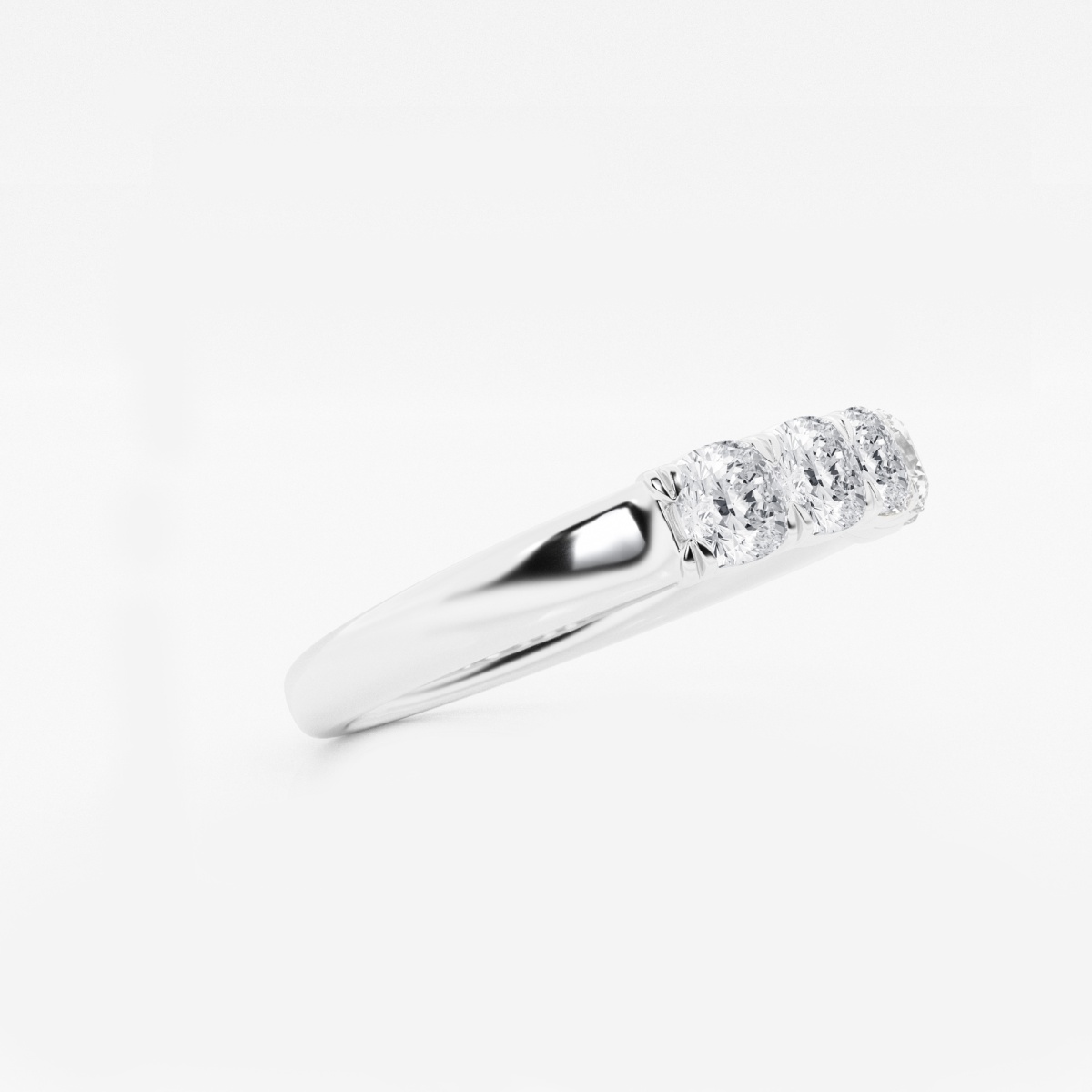 Additional Image 1 for  1 ctw Cushion Lab Grown Diamond Five-Stone Anniversary Band