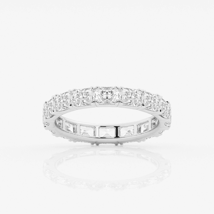 2 3/8 ctw Radiant Lab Grown Diamond East-West Eternity Band - 3.1mm Width