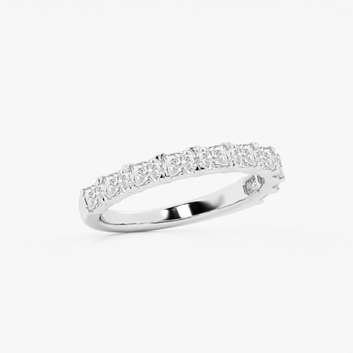 1 1/6 ctw Radiant Lab Grown Diamond East-West Anniversary Band
