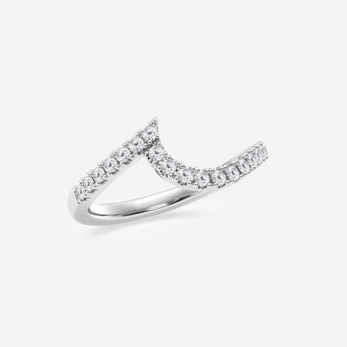 1/4 ctw Round Lab Grown Diamond  Wedding Band