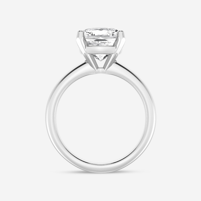4 ctw Cushion Lab Grown Diamond Classic Solitaire Engagement Ring